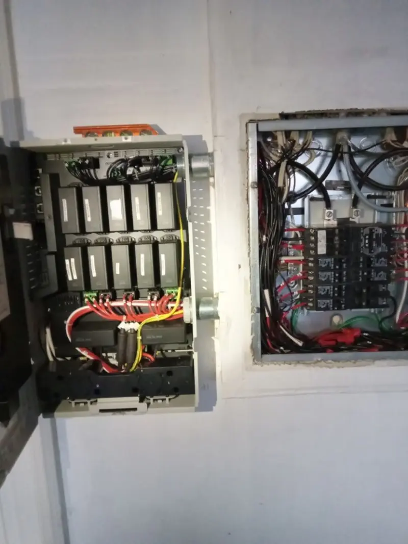 Electrical panel upgrade completed for Commercial Electrician Services in Haltom City